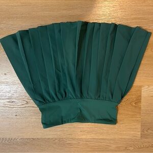 Wilson Green Pleated Tennis Skirt